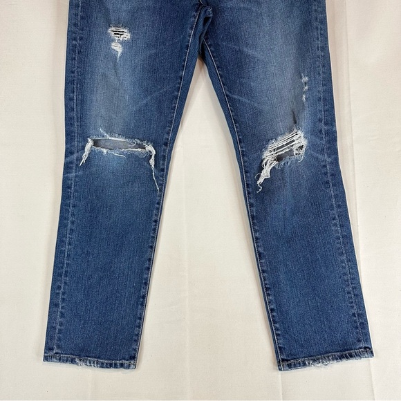 ADRIANO GOLDSCHMIED AG Women’s Size 27R Denim Jeans Ex-Boyfriend Slim Slouchy - Picture 3 of 16